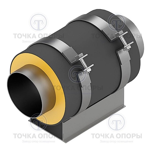 Скользящая опора СПО 89/160.150 подкладная для труб в ППУ