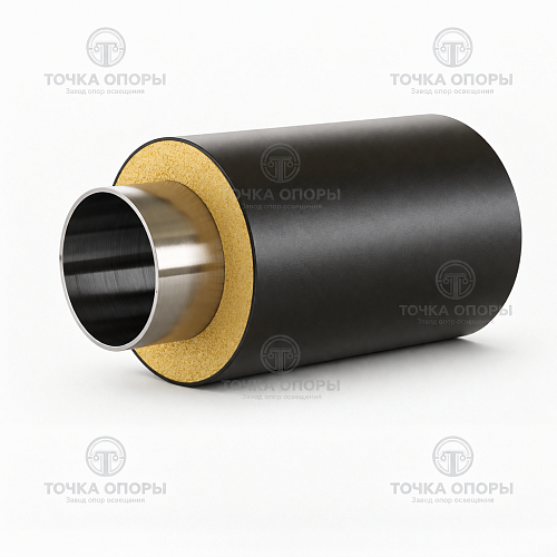 Труба стальная бесшовная в ППУ-изоляции 89х4 мм ГОСТ 30732-2006