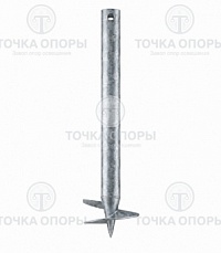 Свая винтовая СВМ 377-4,5-180